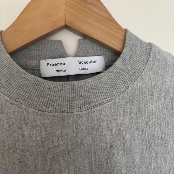 Proenza Schouler White Label Grey Sweatshirt (size L) - Picture 2 of 3